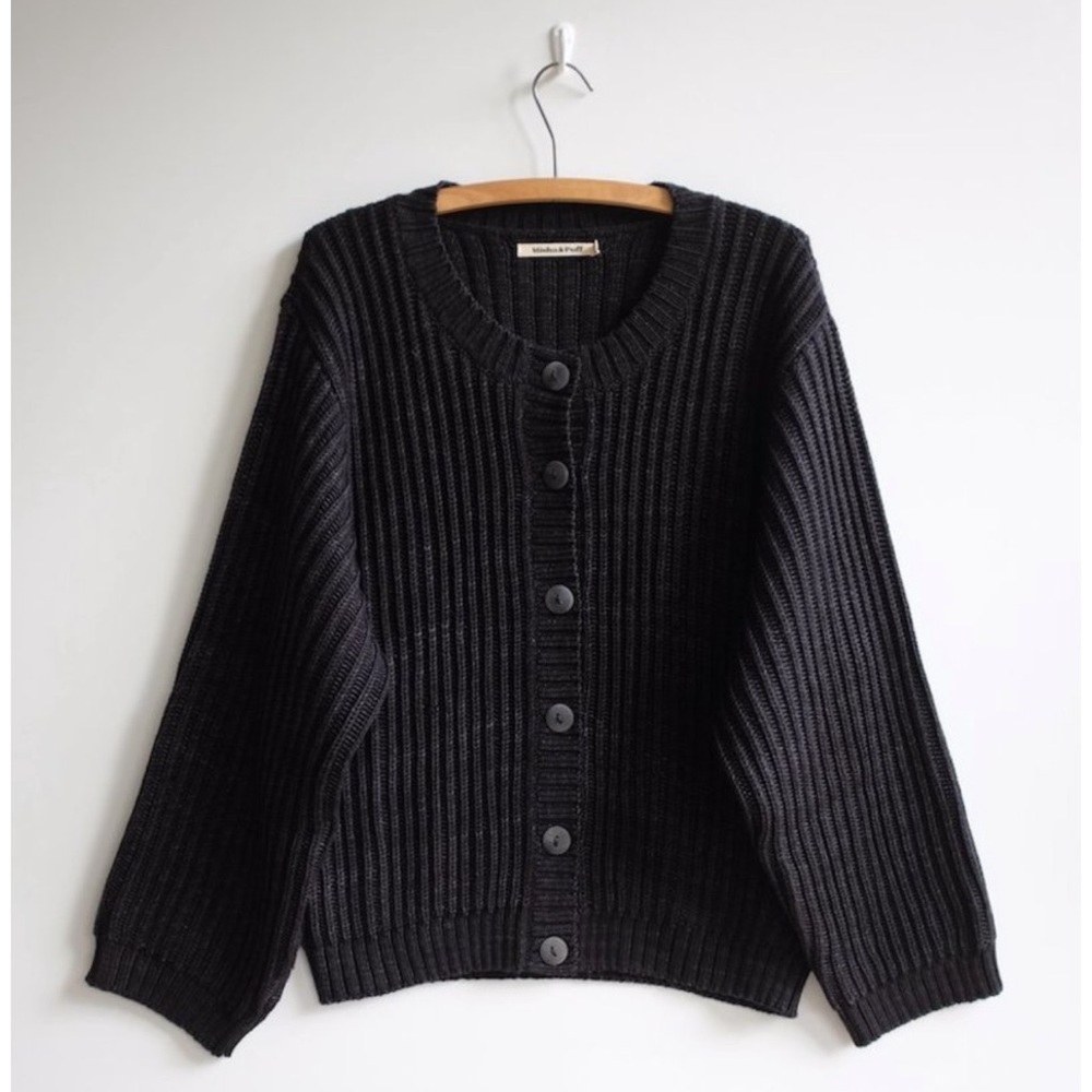 Misha And Puff XS/S carbon Studio Cardigan